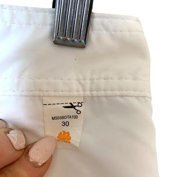 NWOT Sundek Mens White Swim Shorts - Picture 7 of 10